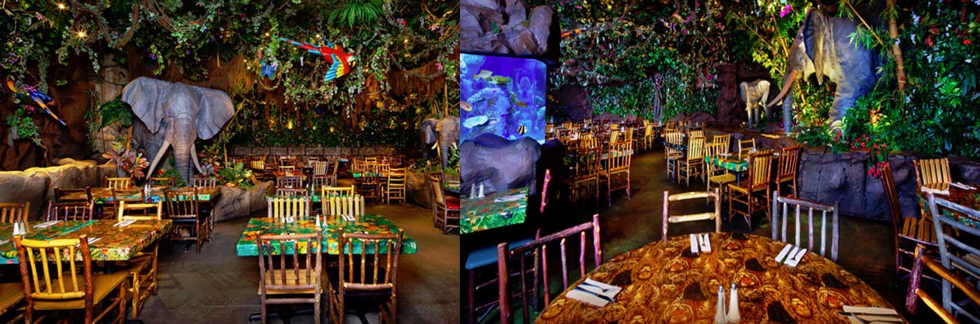 Rainforest Café Orlando - OrlandoEscape