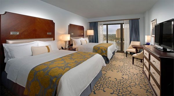 Wyndham Grand Orlando Resort bedroom