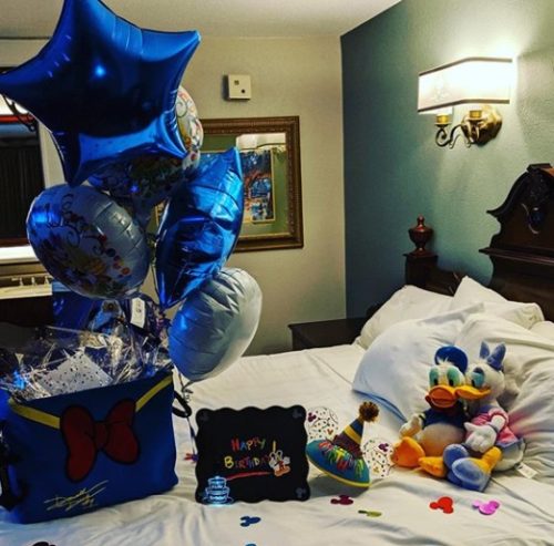 What Are In Room Celebrations At Walt Disney World Resort   Instagram @joe Loves Disneyandcats 500x493 