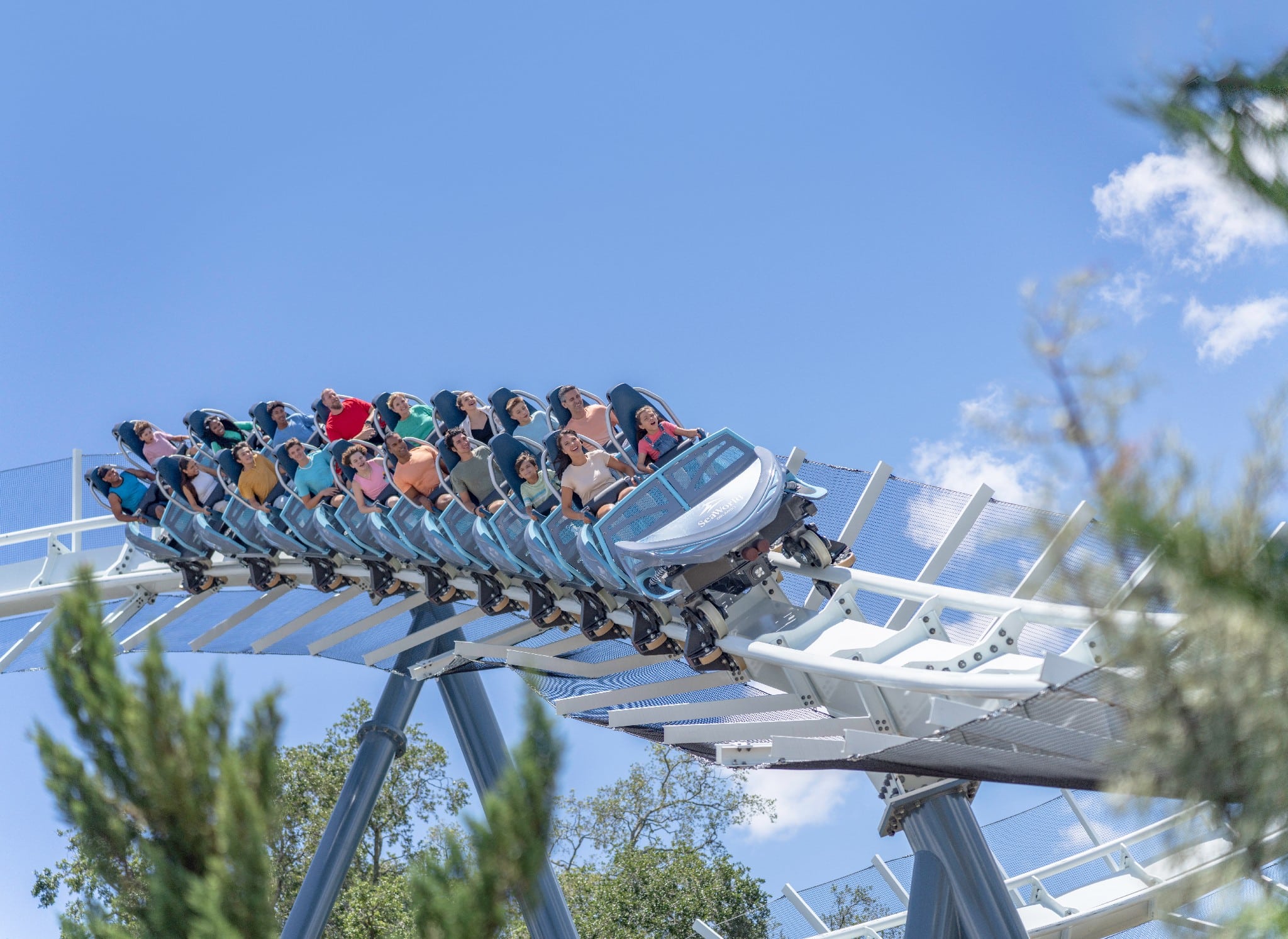 SeaWorld Orlando Coasters After Dark